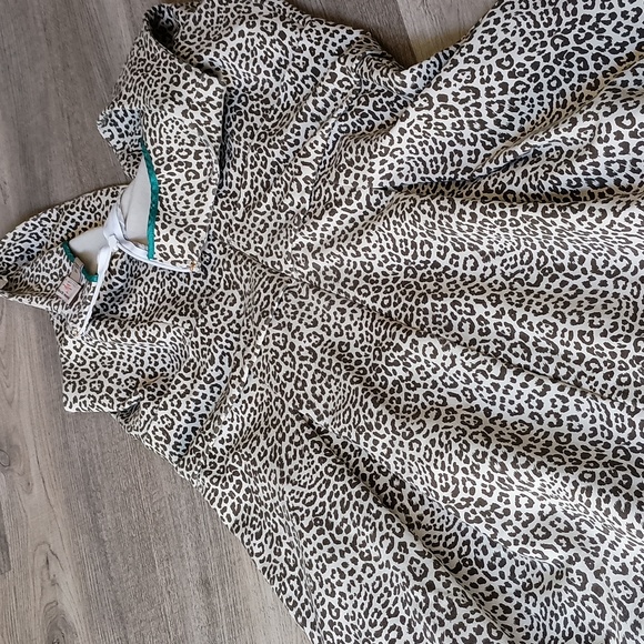 Banana Republic issa collection animal prints fit and flare size 12 - Picture 11 of 13